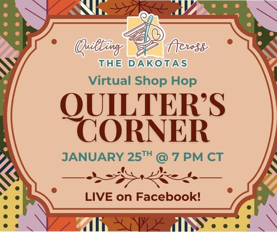 QUILT DAKOTA SHOP HOP - JANUARY 2026