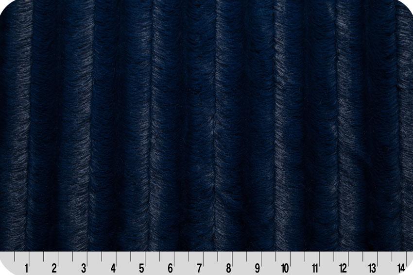 60" LUXE CUDDLE CHINCILLA NAVY - Quilter's Corner SD