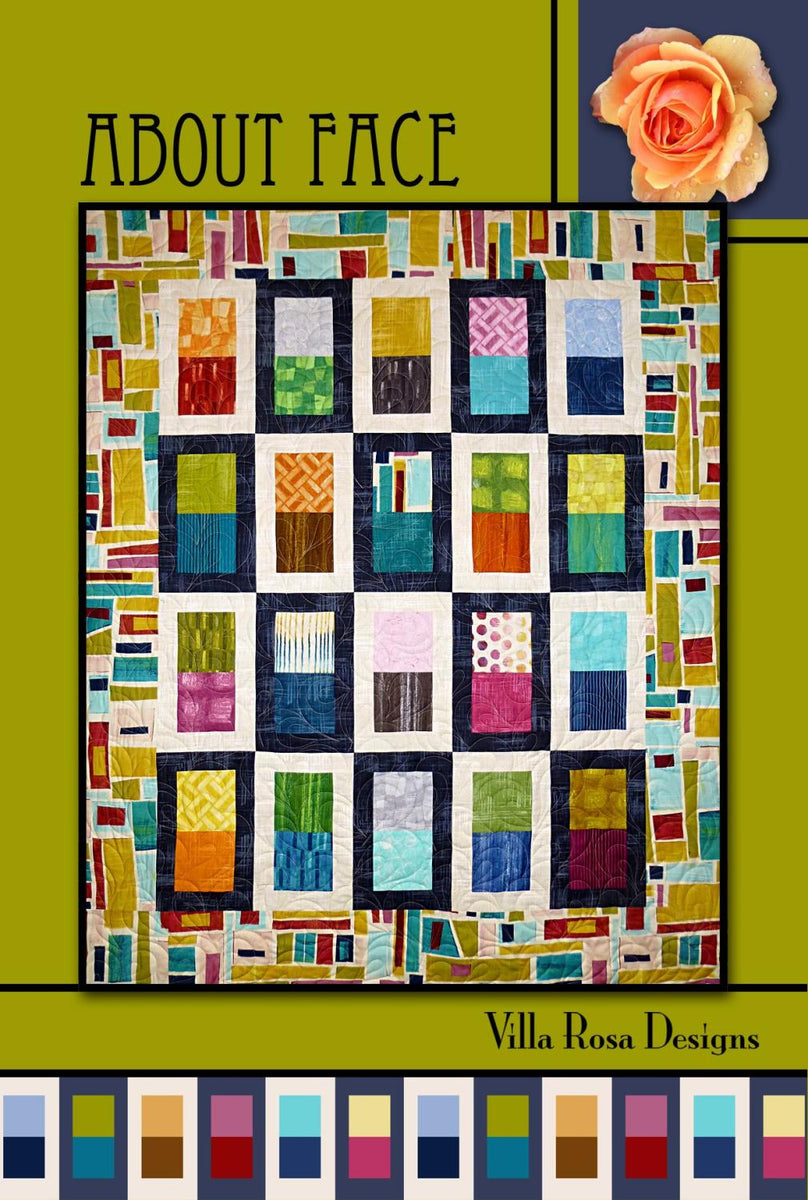 ABOUT FACE VR PATTERN – Quilter's Corner SD