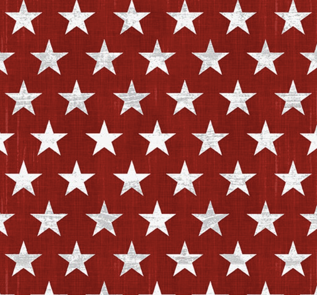 AMERICAN SPIRIT STARS ON RED - Quilter's Corner SD