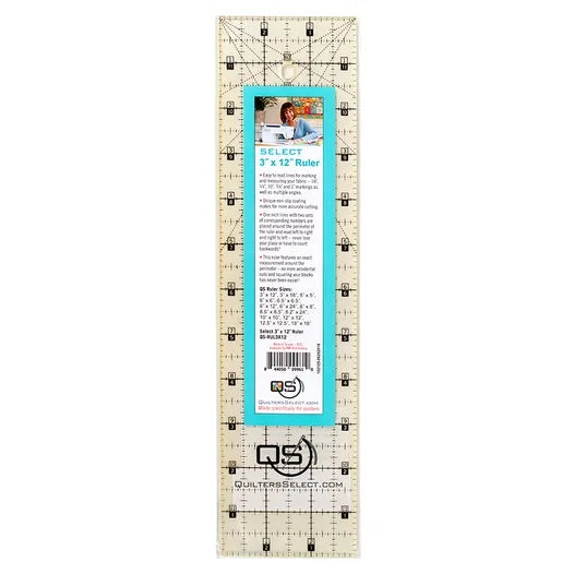 QS - QUILTING RULER 3X18 - Quilter's Corner SD